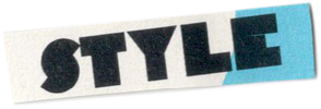 Style Collage Cutout Letters